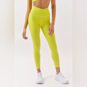Beyond Yoga Neon Yellow Leggings